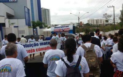 Moradores de Piquiá de Baixo protestam pela demora no processo de reassentamento