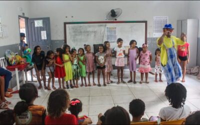 Piquiá de Baixo recebe brincadeiras e atividades educativas no Mês das Crianças